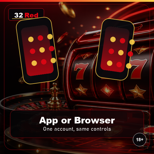 32Red app on iOS and Android